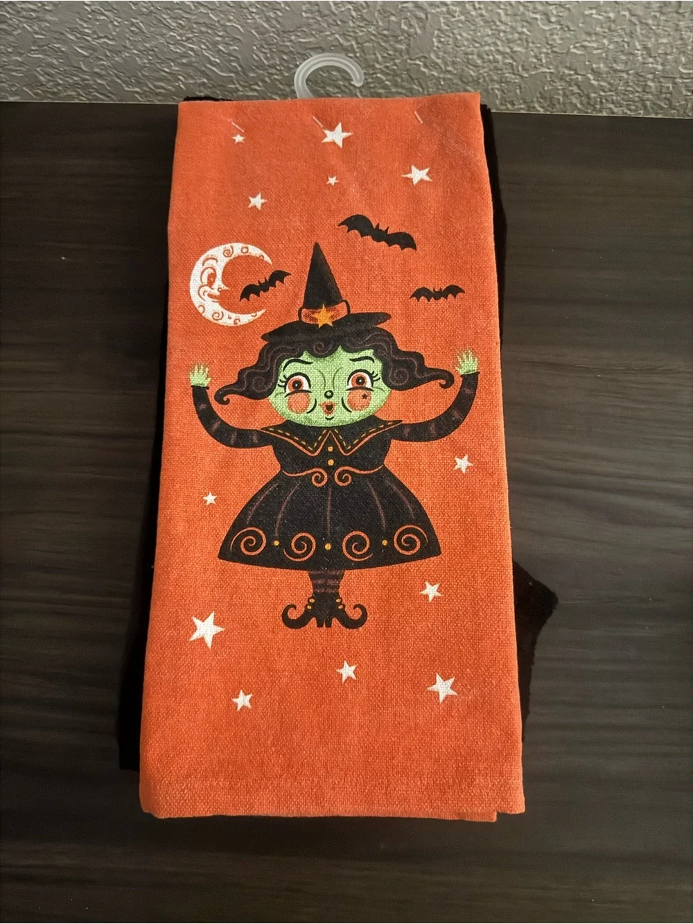 Johanna Parker Vintage Halloween Kitchen Towel with Ghost and Pumpkin (3 set)